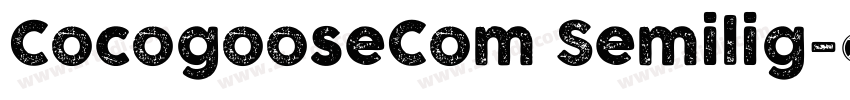 CocogooseCom Semilig字体转换